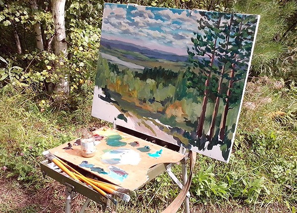 "Пленэры в Подмосковье"