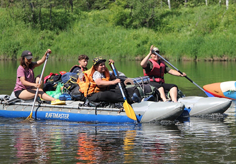 Поход по реке Агидель сплав
