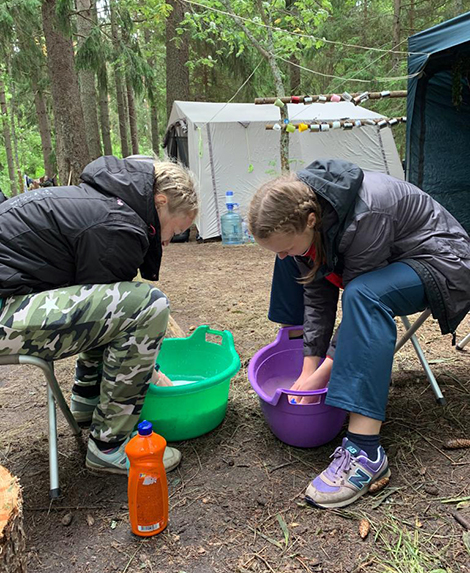 Экспедиция на озеро Селигер Моем посуду