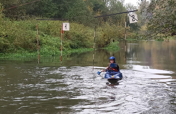 Каяк на дистанции соревнования