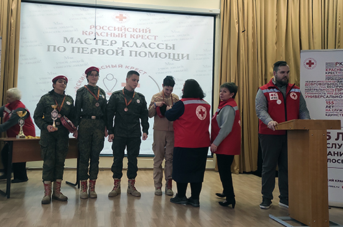 Награждение команды